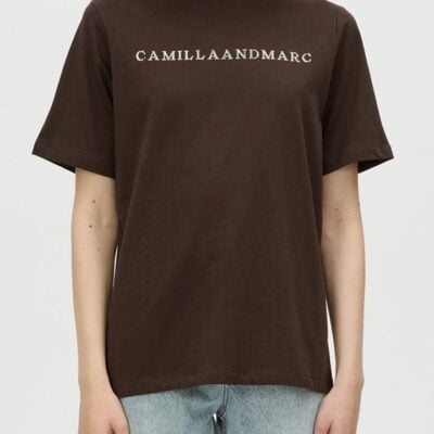 Camilla and Marc Athea Tee — Espresso