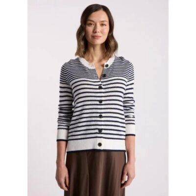 David Lawrence Zoe Wool Blend Cardigan