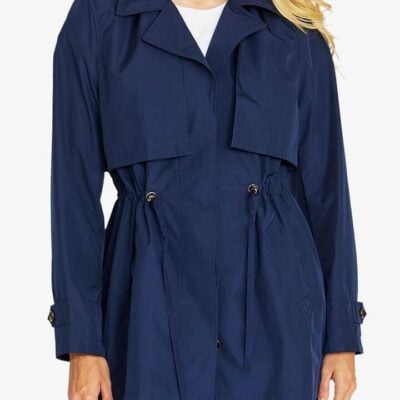 Ping Pong Pingpong Kendra Crop Trench — Navy