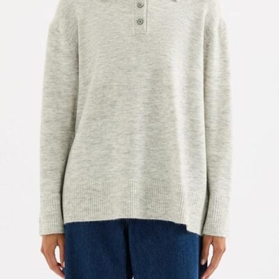 Nude Lucy Dallas Rugby Knit Grey