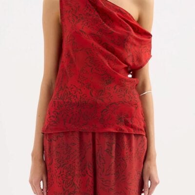 Nude Lucy Saffron Top Print