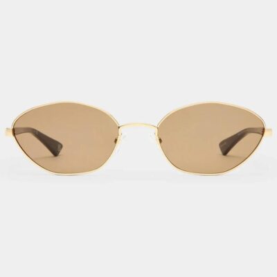 Le Specs Le Bebe Sunglasses — Gold