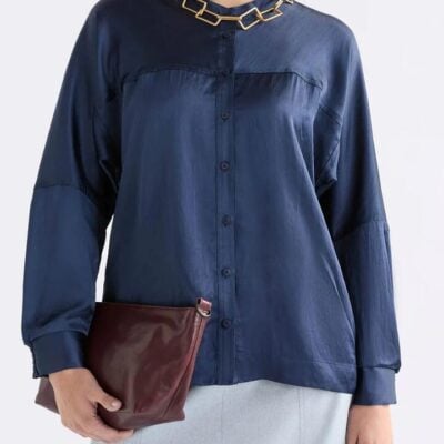 Elk Dree Shirt — Steele Blue