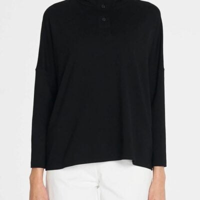 Mela Purdie Tab Sweater — Black