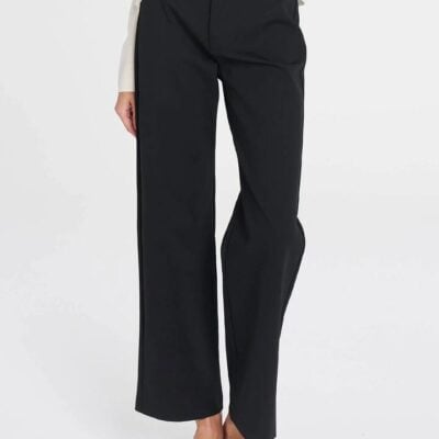 Mela Purdie Fly Front Pant — Black