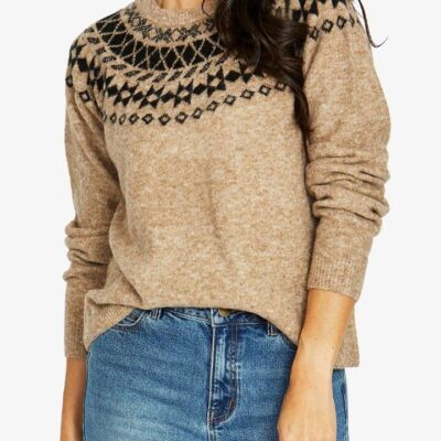 Jump Jacquard Pullover