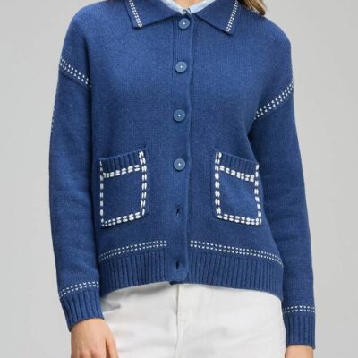 Zaket & Plover Tailored Cardigan