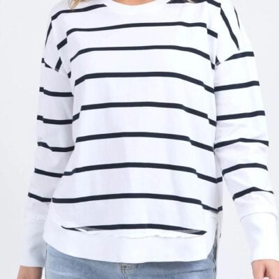 Foxwood Farrah Stripe Long Sleeve Tee