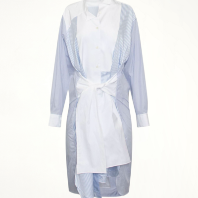 Loewe Stripe Shirtdress in Blue / Xs