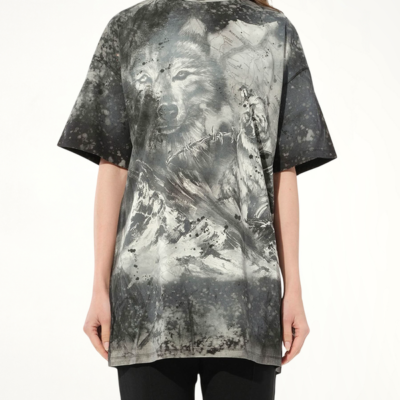 Balmain Wolf T-shirt in Black / 34