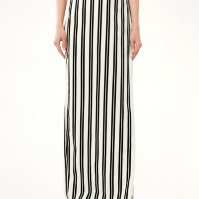 Balenciaga Chilie Skirt in Black/white Black / 36