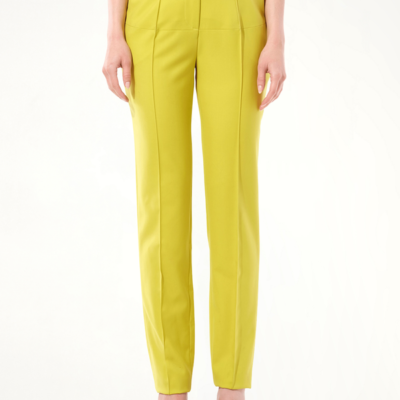 Balenciaga Casual Pants in Yellow Black / 36