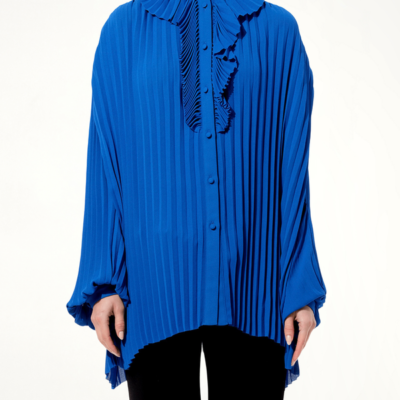 Balenciaga Georg Shirt in Blue / 36