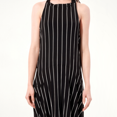 Balenciaga Tablier Dress in Black / 36