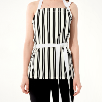 Balenciaga Chilien Top in Black/white Black / 34