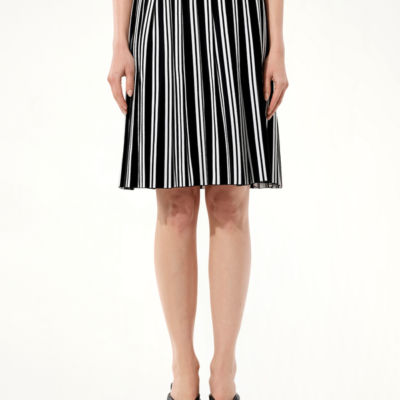 Balenciaga Graph Skirt in Black/white Black / 34