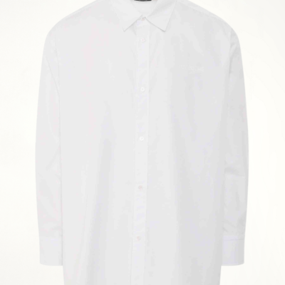 We11Done 1506 Logo Print Cotton Shirt