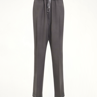 Maison Margiela Wool Trousers in Grey / 46