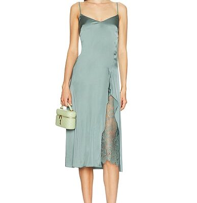 Acne Studios Docketta Satin Dress