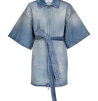 ALAÏA Belted Dress