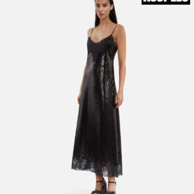 The Kooples Black Short Lace Dress