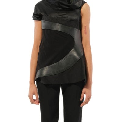 Rick Owens Arc Top Tunic in Black / 38