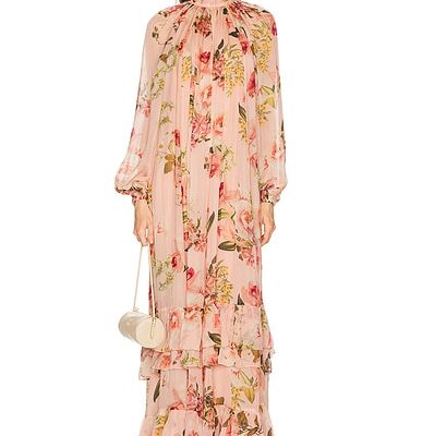 HEMANT AND NANDITA Ayla Floral Maxi Dress