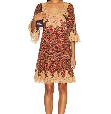 BODE Confetti Floral Dress