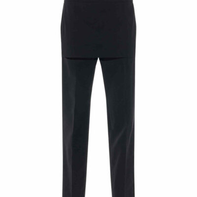 Givenchy Slim Fit Trousers With Skirt Detail