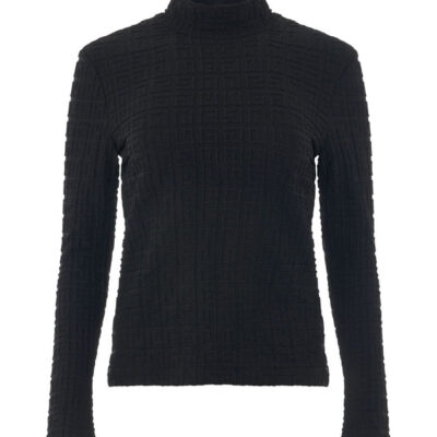 Givenchy 4G Jacquard Cyclist Long Sleeve Top