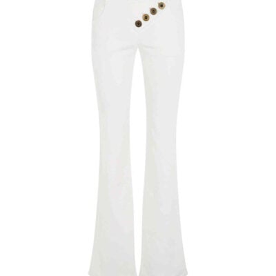 Chloe Pants in White / 34