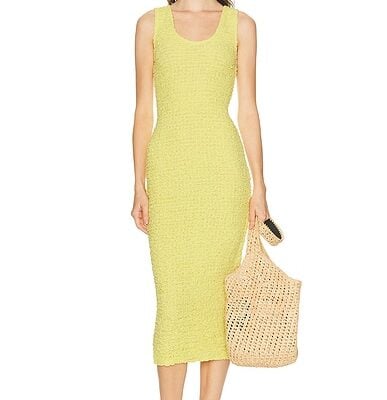 Enza Costa Dimension Tank Maxi Dress
