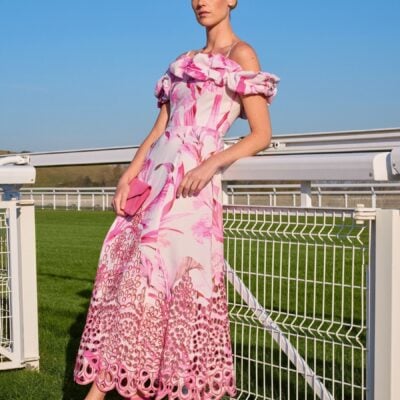 Phase Eight Pink Esme Dress
