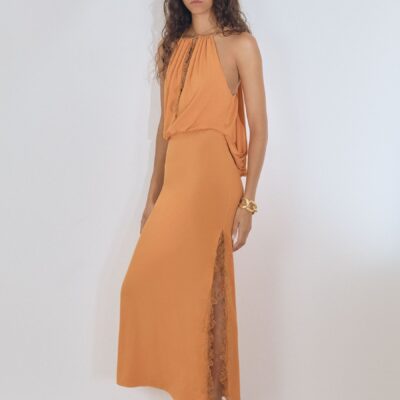 Atelier Drape Jersey Maxi Dress