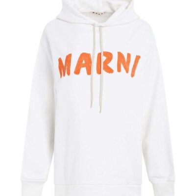 Marni Logo Print Hoodie