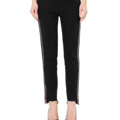 Alexander Mcqueen Emb Denim Jeans in Black / 27