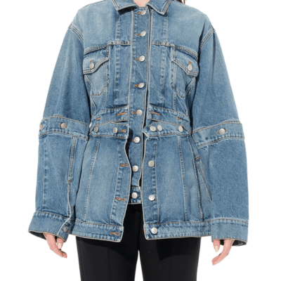 Alexander Mcqueen Slash Denim Jacket