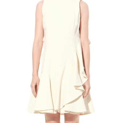 Alexander Mcqueen Abito Dress in White / 36