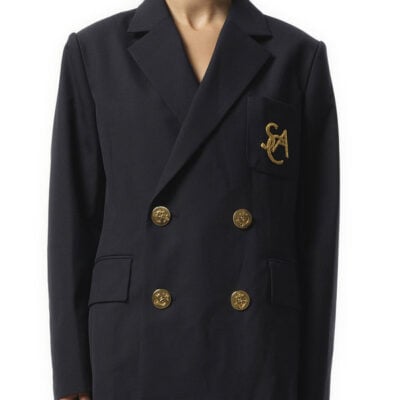 Sacai Emblem Suiting Jacket in Navy / 1