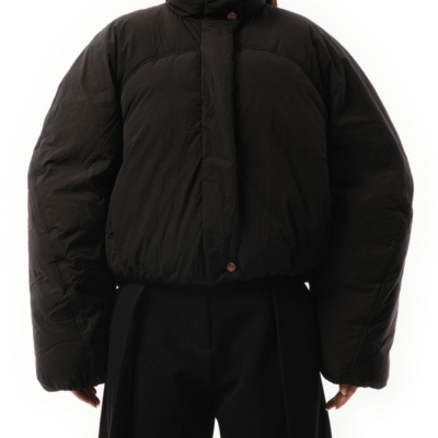 Jacquemus La Doudoune Courte Caraco in Black / 34