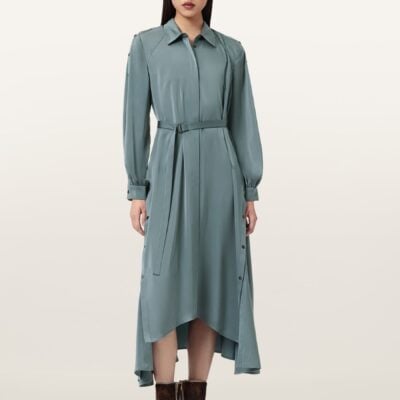 AllSaints Blue Lexi Dress