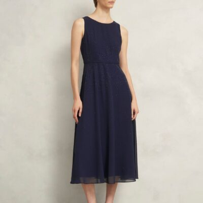 Hobbs Blue Kiki Dress