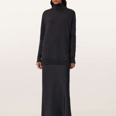 AllSaints Black Juno Dress