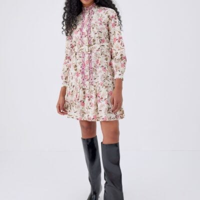 Raishma Cream Sierra Cream Dress