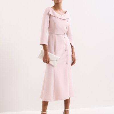 Phase Eight Pink Petite Sienna Tux Dress