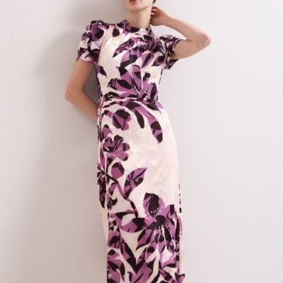 Phase Eight Cream Tilly Floral Dress