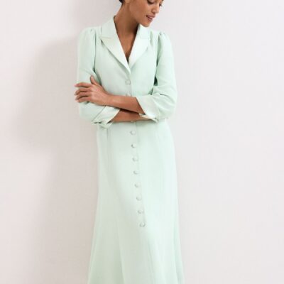 Phase Eight Green Paloma Tux Midi Dress
