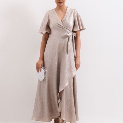 Phase Eight Metallic Petite Julissa Dress
