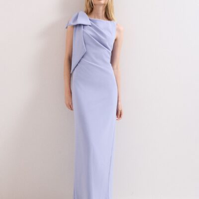 Phase Eight Blue Alana Blue Bow Dress