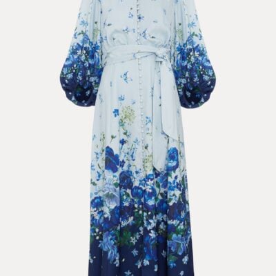 Phase Eight Blue Noella Shirt Dress